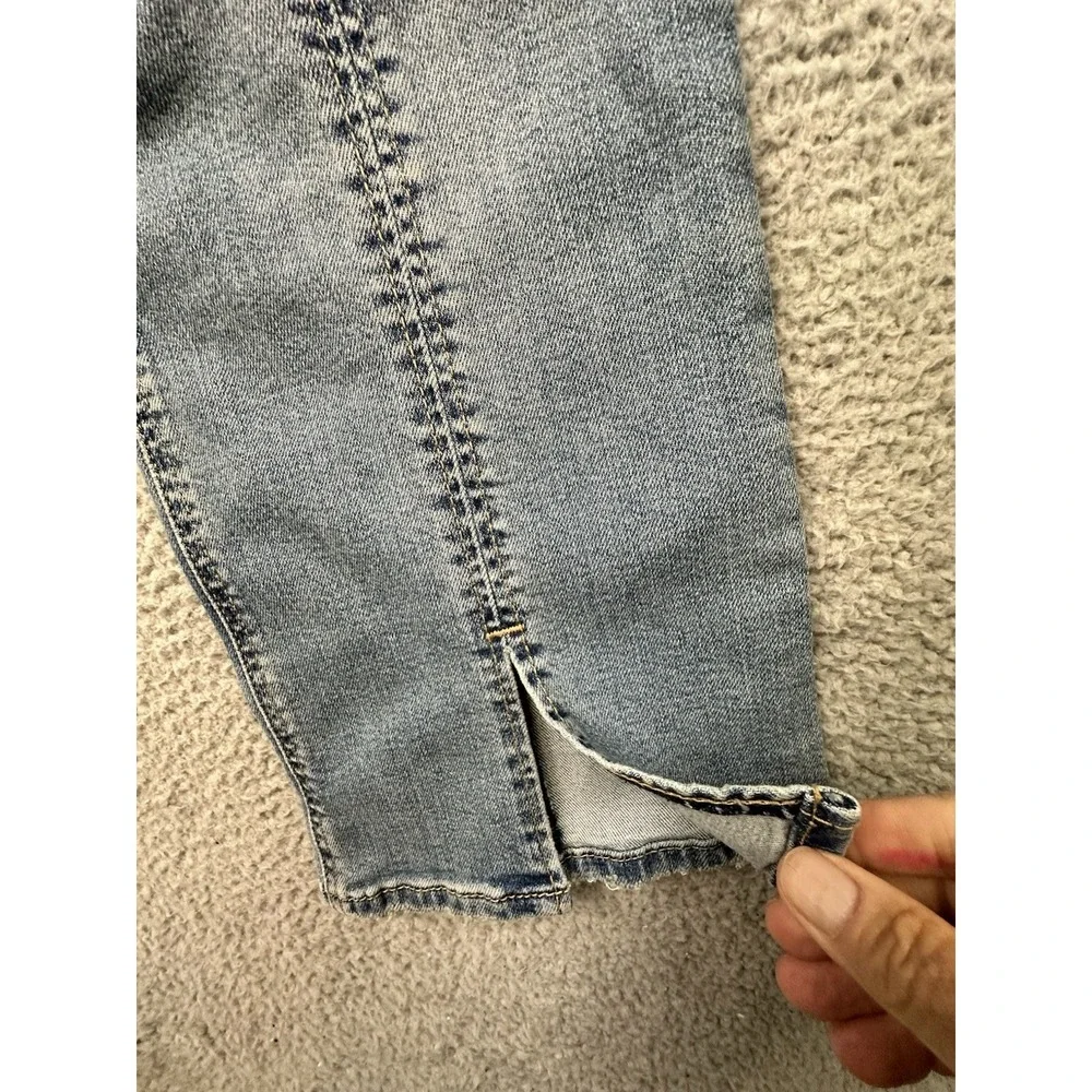 Levi's Superlow Bootcut Seamed Jeans Blue 29X32 Light Wash NWT